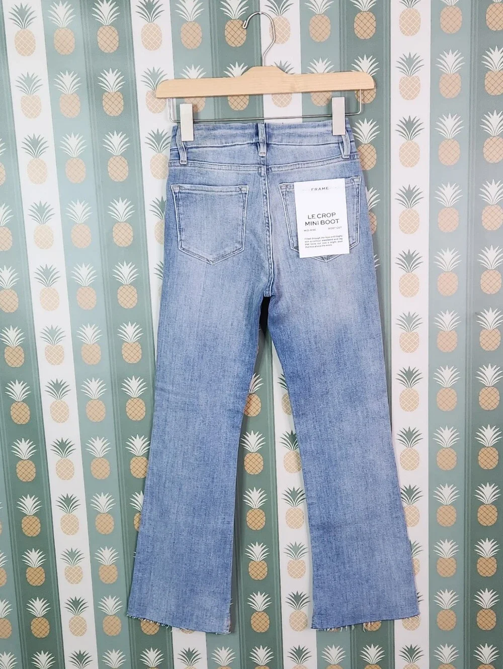 Frame Le Crop Mini Boot in Kincord - Picture 5 of 9